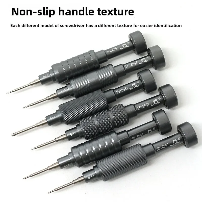 1PC(style random)Precision repair tool kit for Apple and Huawei phones including a small steel screwdriver hardened blade tips