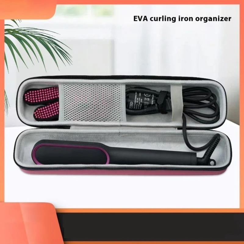 Travel Curling Iron Dustproof Heat Resistant Storage Bag For Professional Stylists And Home Salon Use