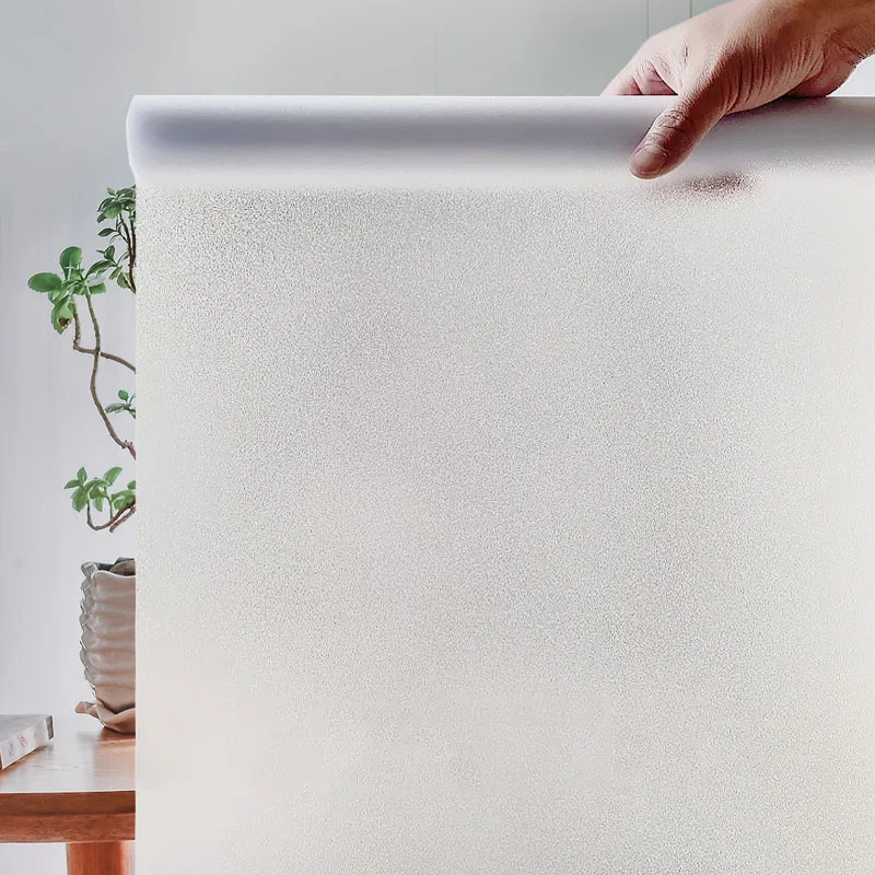 نافذة الخصوصية فيلم شريط لاصق ثابت خلفية ملصق العزل الحراري الأشعة فوق البنفسجية مقاومة الحمام متاح متجمد غير مرئية #4