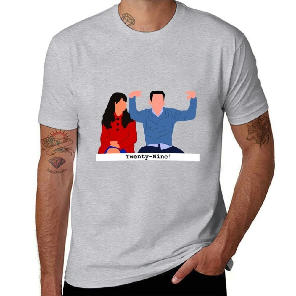 New Girl 29 Scene T-shirt Short sleeve tee tops t shirts for men pack