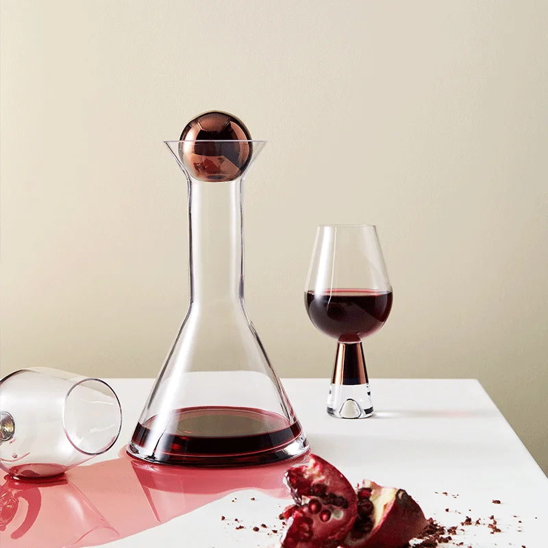 Carafe à vin rouge de style créatif premium Champagne