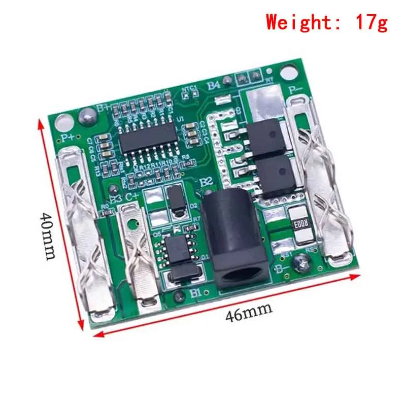 5S 18V 21V 20A Battery Charging Protection Board Li-Ion Lithium Battery Pack Protection Circuit Board BMS Module For Power Tools