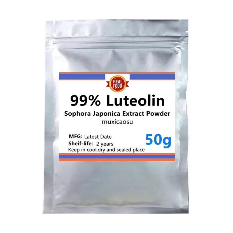 50-1000g 99% Luteolin Sophora Japonica ,Free Shipping