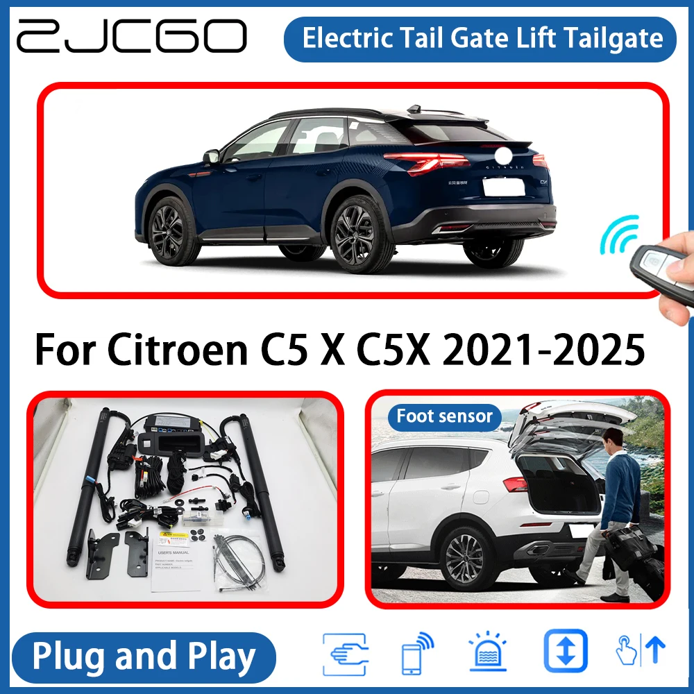 for Citroen C5 X C5X 2021-2025 Automatic Powered Tailgate Power Liftgate Electric Tail Gate Lift Assisting System