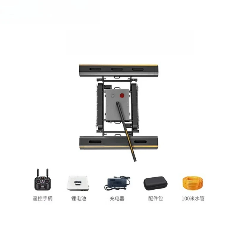 Photovoltaic Panel Cleaning Robot, Remote Control Crawler Photovoltaic Power Station Cleaning Machine