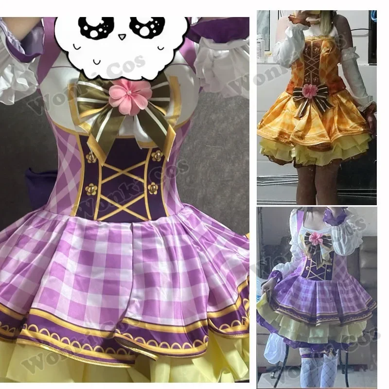 Flower Bouquet Cosplay Costume Minami Kotori Ayase Eli Tojo Honoka Hanayo Nico Rin Maki Lolita Dress Love Live Cosplay