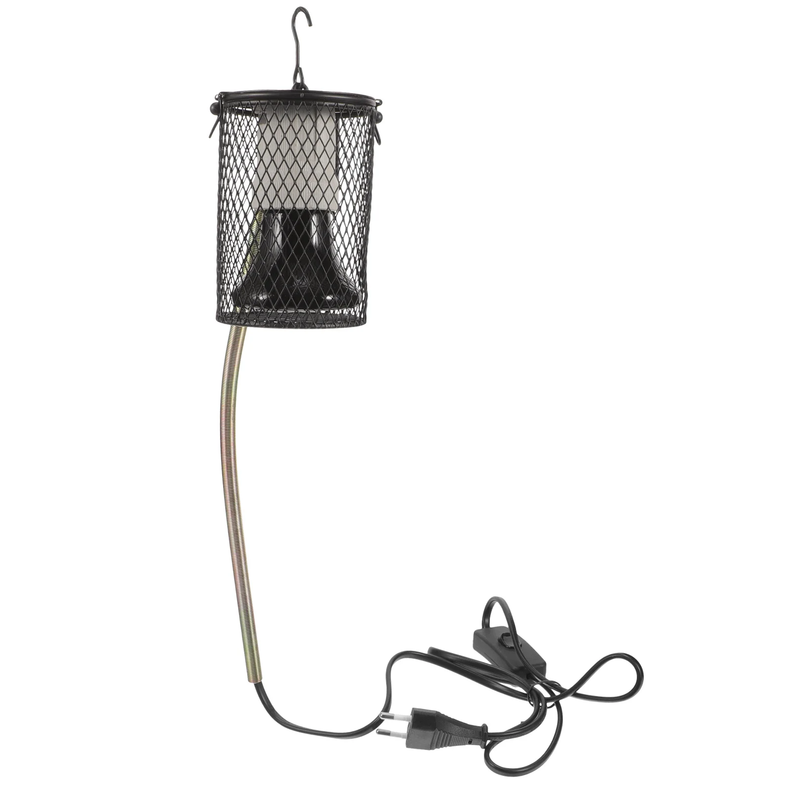 

Pet Heating Lamp Mesh Cover Set Reptile Ceramic Bulb Lamps Replaceable 150W High Temp Resistant Safety Warm Multi Functional Pet