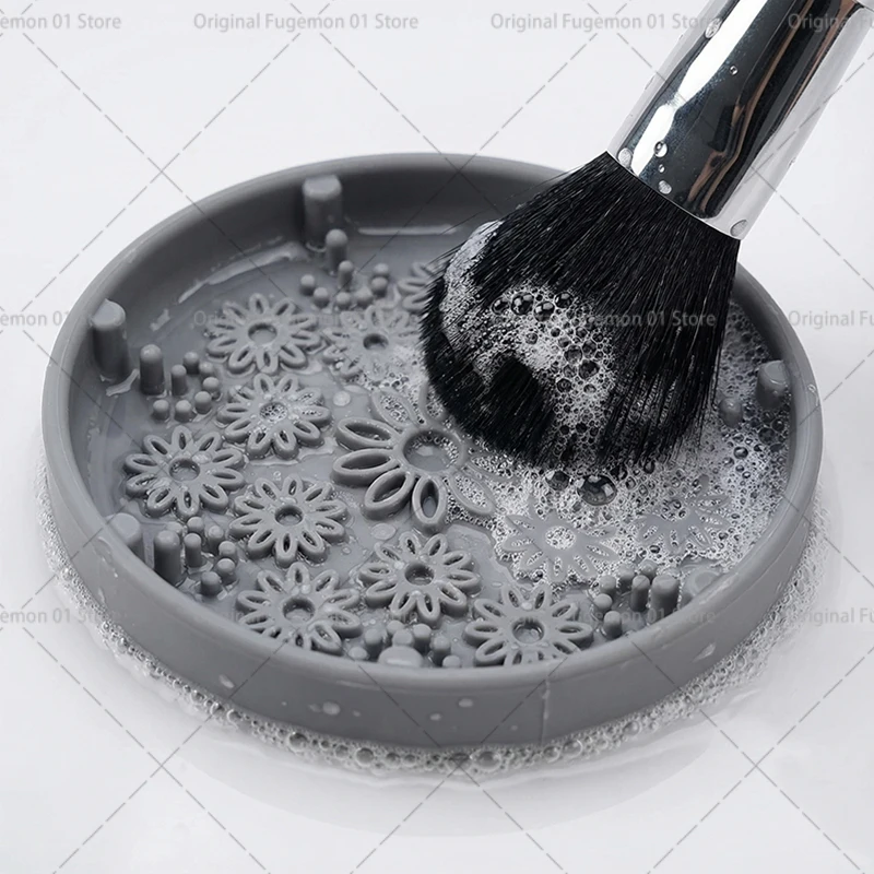 Makeup Brush Cleaner Powder Puff Cleaning Bowl Eyeshadow Brushes Effective Cosmetic Washing Tool Cleaning