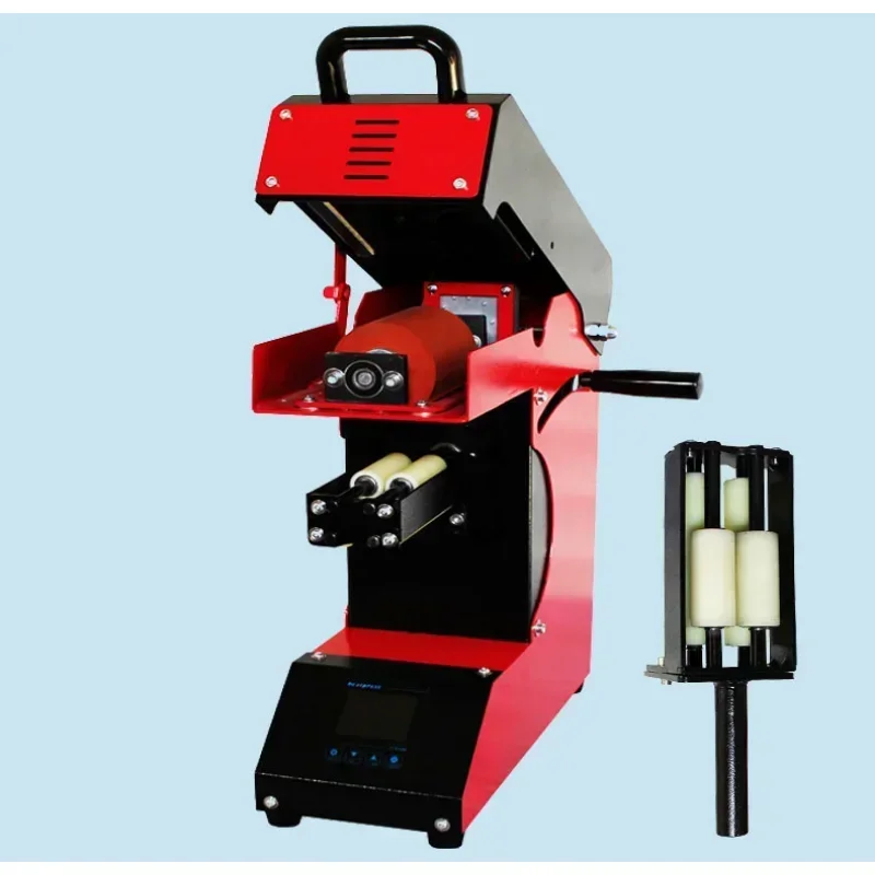 

New Electric Round Bottle Pen Heat Press Machine Heat Transfer Printing Machine Plastic Cup LOGO Pattern Sublimation Transfer Pr