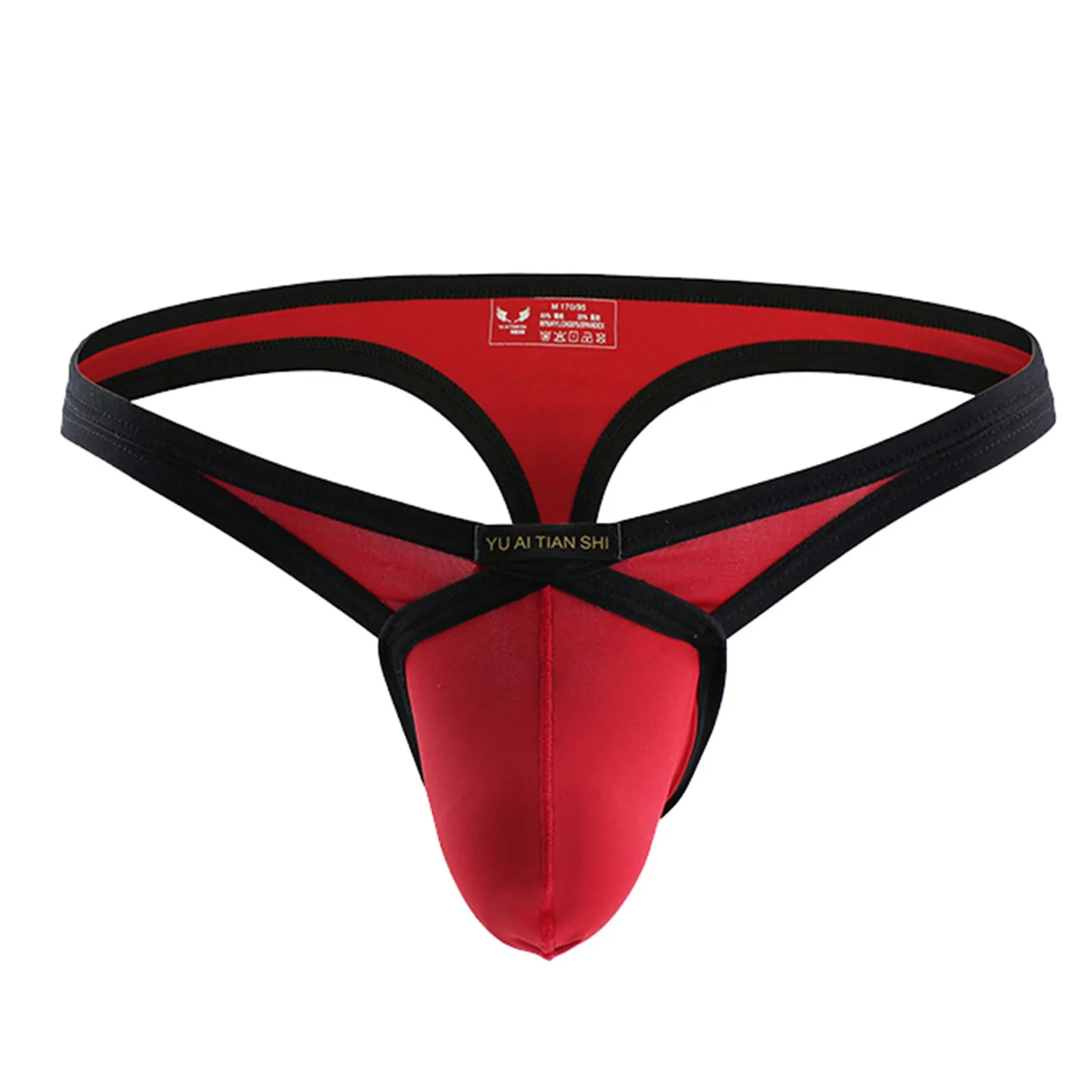 Thong Mens Trendy Men Breathable Tangas Low Waist Solid Color Sexy Underwear For Men 2024 Low Waist Panties Seamless 사까시남성용품