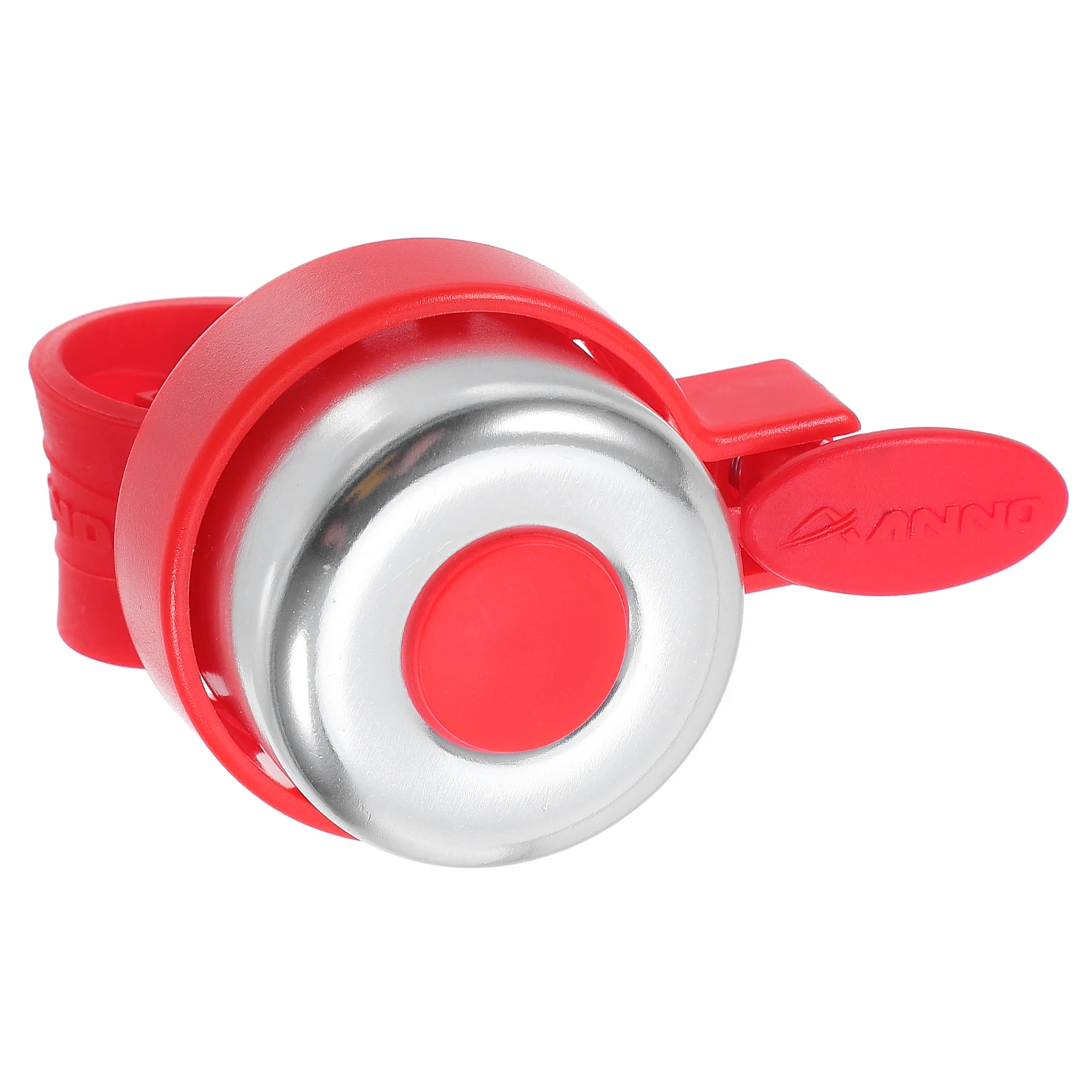 

1pc Scooter Strap Bike Bell Durable Loud Clear Sound Bell Adorable Design Green Bicycle Accessory For Ride