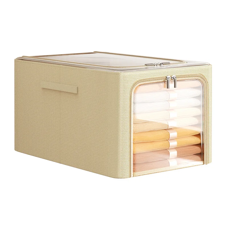 Modern Thickened Household Oxford Cloth Storage Box Folding Clothes Basket Storage Organizer Shoe Box Bathroom Dessk Container