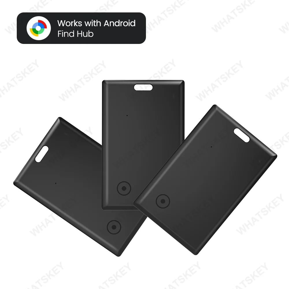 Google GPS-Tracker Android Ultra-Dünner Drahtloser Karten-Locator Find My Smart Anti-Verlust-Gerät für Schlüssel, Geldbörse, Haustier, Katze, Hund, fürs Handy