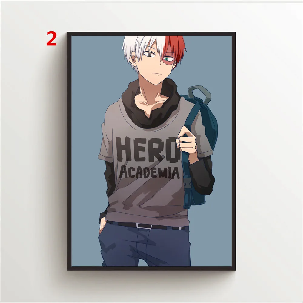 Boku No Hero Academia YAOI Katsuki Izuku Anime Posters Room Decor Canvas Painting Wall Decor Wall Art Picture Home Decoration