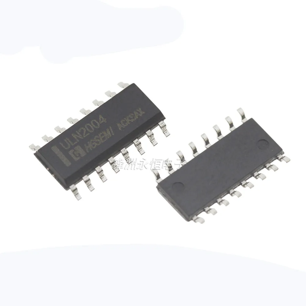 10PCS  Driver IC ULN2004 ULN2004AG  ULN2004AN ULN2004APG ULN2004ADR DIP16 SOP16