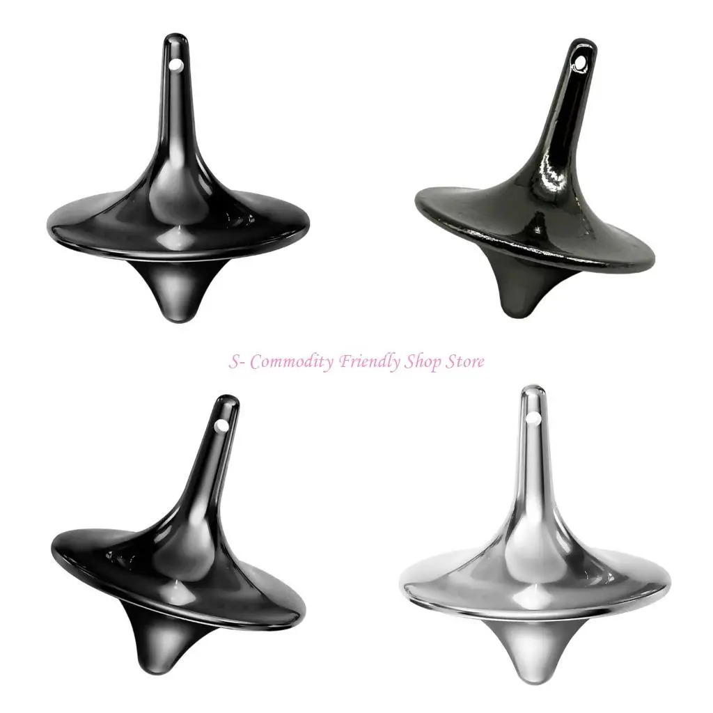 

85AE Металлический Спиннер для снятия стресса Спиннер на кончиках пальцев Офисная настольная игрушка для взрослых и детей