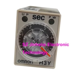 New and Original Omron Time Relays Timer Switches H3Y-2-C H3Y-4-C 24VDC 220VAC 1S 5S 10S 30S 60S 3M 30M