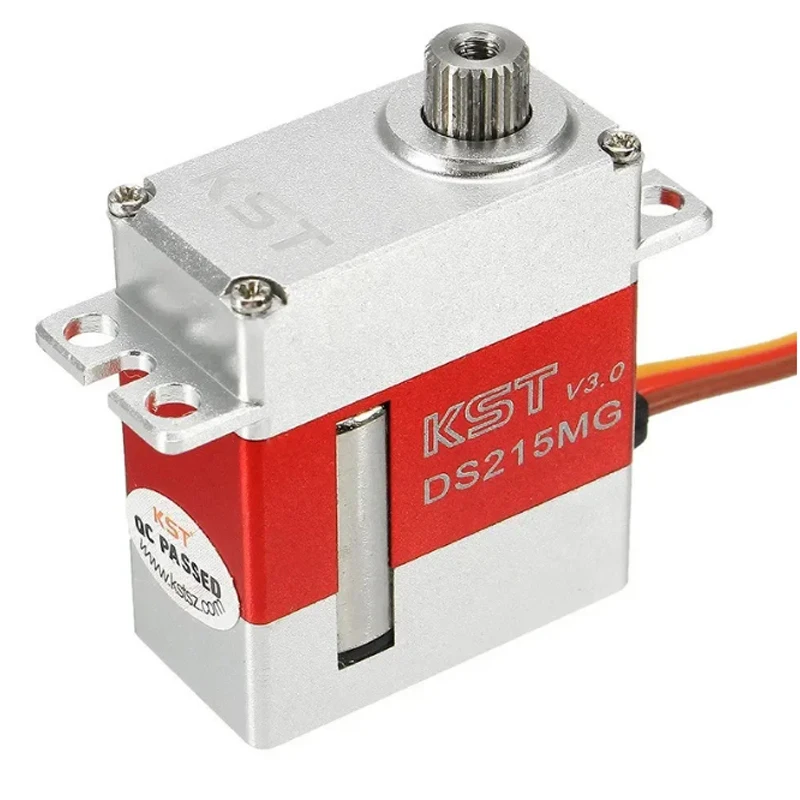 KST-DS215MG Servo Digital com Coreless Swashplate, CCPM, Leme, Helicóptero RC, 380, 450, 480, 500, versão V8.0