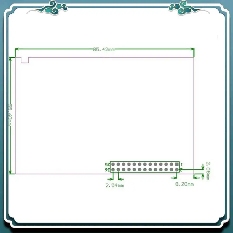 Easy To Use 3.5 Inch Touch Screen Module SPI 480X320 With 5V Fan Interface Resistive Touch Screen For Raspberry Pi 3B+/4B