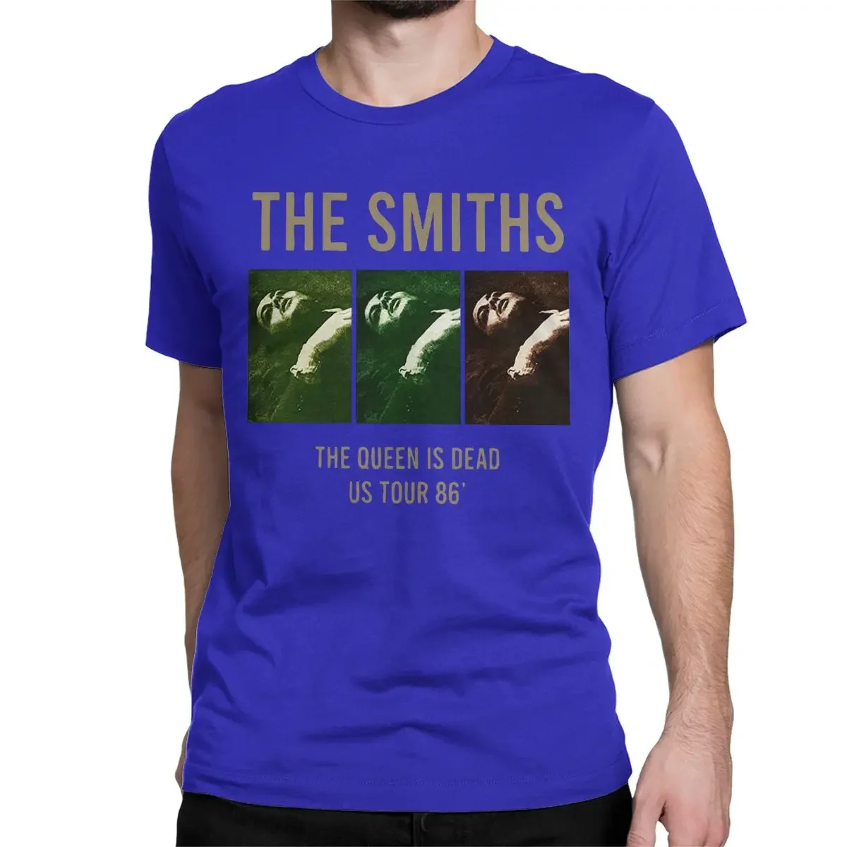 Short Sleeve Tops Birthday Present The Smiths Rock T Shirt Men Women's Cotton T-Shirts Round Neck The Queen Is Dead Tee Shirt