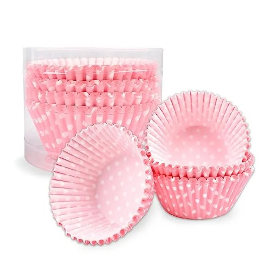 Cupcake Liners for Baking, 100PCS Muffin Liners, Standard Paper Baking Cups, Cupcake Wrappers Non Stick, Greaseproof Cup Cake P