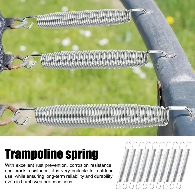 Ressorts de Trampoline, ressorts de remplacement robustes pour pièces et accessoires de Trampoline, haute résistance, Tension de saut 10x
