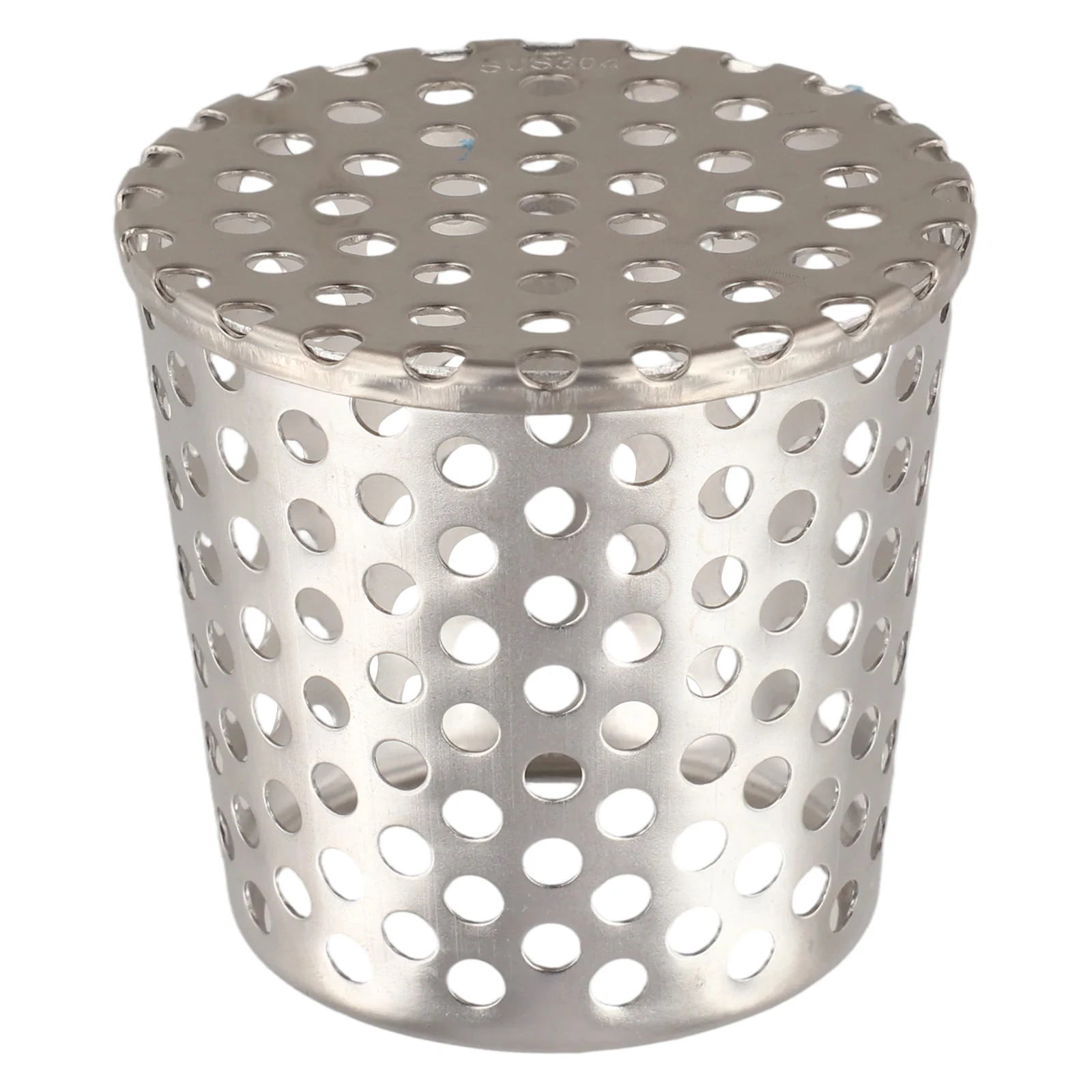 1 Pcs 304 Stainless Steel Gutter Guard Leaf Filter For Roof Drain Downspout 40-200mm Stainless Steel Floor Drain