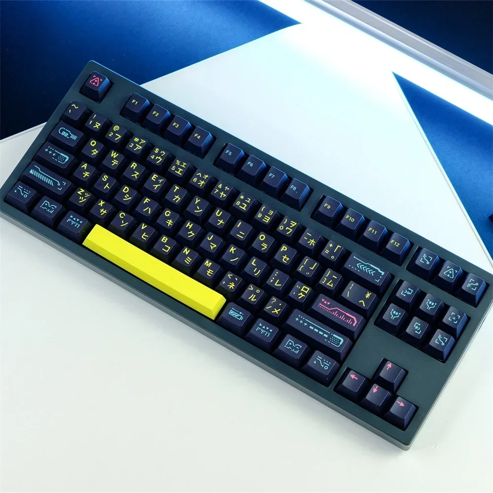 

GMK 129 клавиш пробуждение Cherry Profile PBT сублимированные персонализированные колпачки для клавиш Cherry MX Switch игровая механическая клавиатура