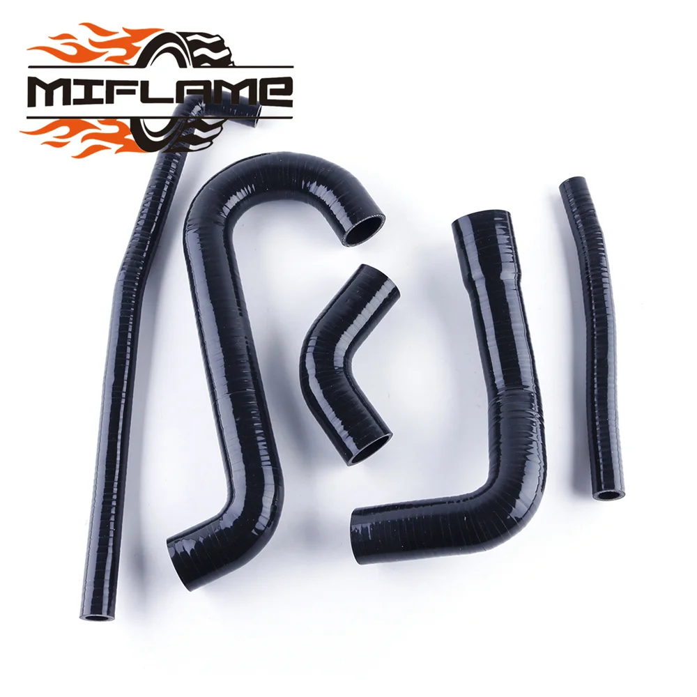 For Alfa Romeo 1989-1991 SZ / 1992-1993 RZ ES-30 3.0L V6 Silicone Radiator Coolant Hose