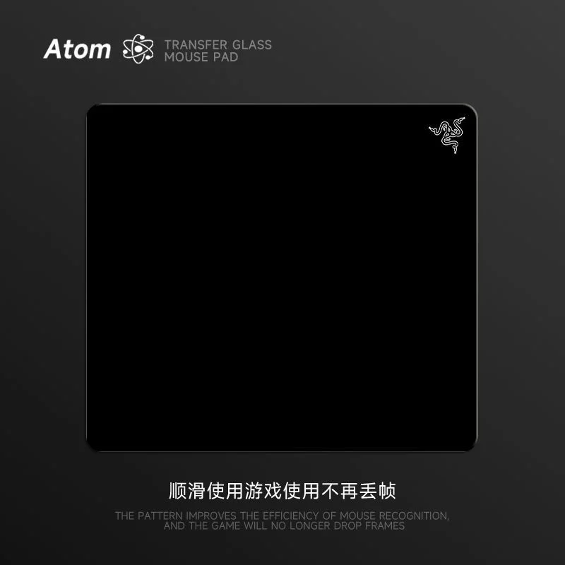 Solid Color FOR ROG Glass Mouse Pad HD Custom Tempered Upgrade Smooth FPS Esports Office Mouse Mat Desktop Computer Desk Pad