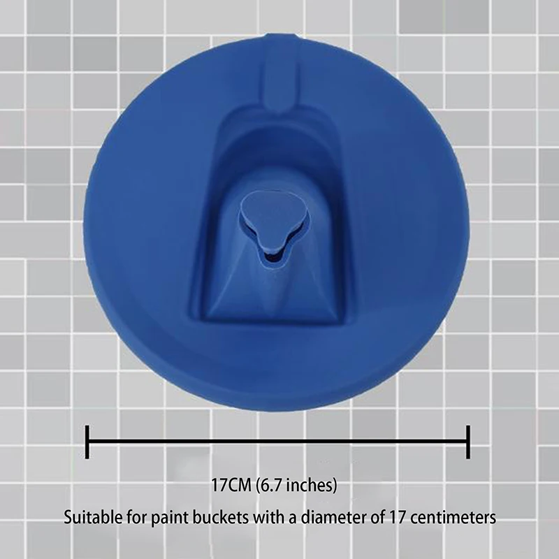 Paint Can Lid Cover And Pouring Spout Secure Seal With Built-in Spout To Pour Paint Easy Prevents Messes Spills