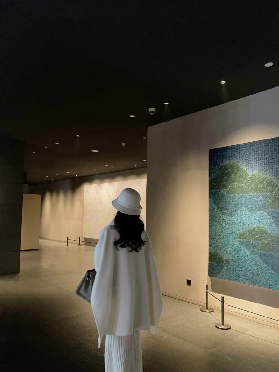 

Mmm Collection Winter Gentle White Double-Faced Woolen awl Coat Ele Quali Woolen Material V-Ne Batwing Sve