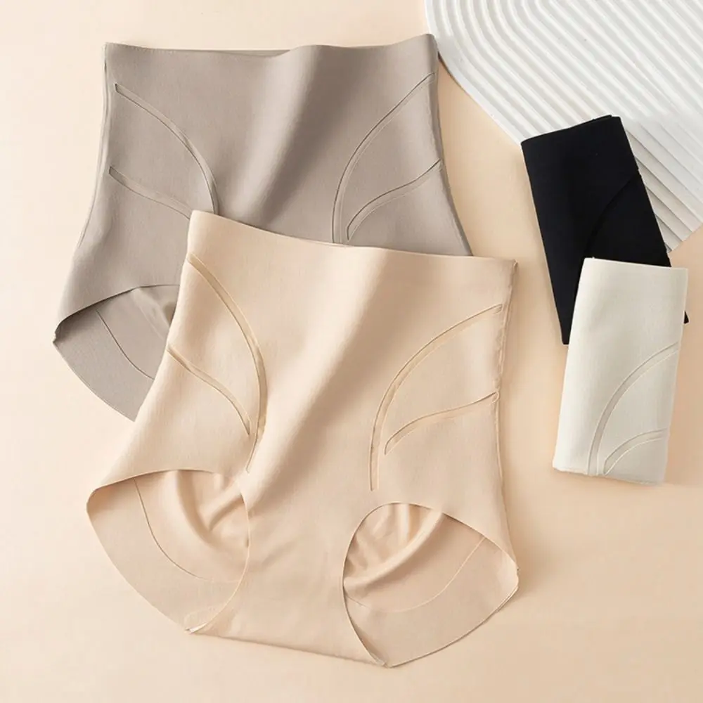 

High Waist Shapewear Panties Tummy Control Cotton Crotch Postpartum Body Shapers Women Lingerie Underpants Butt Lifter Briefs