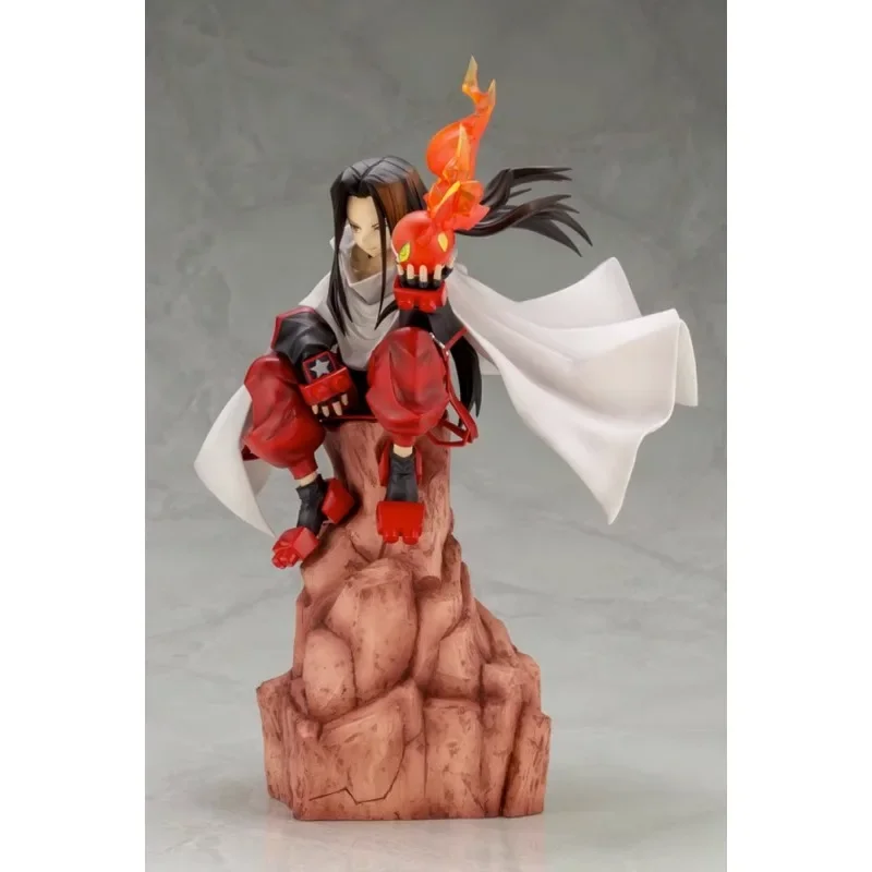 In Stock Original Kotobukiya PP768 ARTFX J SHAMAN KING Asakura Hao Statue PVC Action Figure Collection Model Toys Gift 1/8