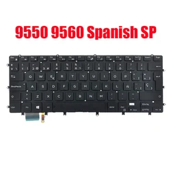 SP HB BR Keyboard For DELL For XPS 15 7590 9550 9560 9570 For Precision 5510 5520 5530 5540 Spanish Hebrew Brazilian