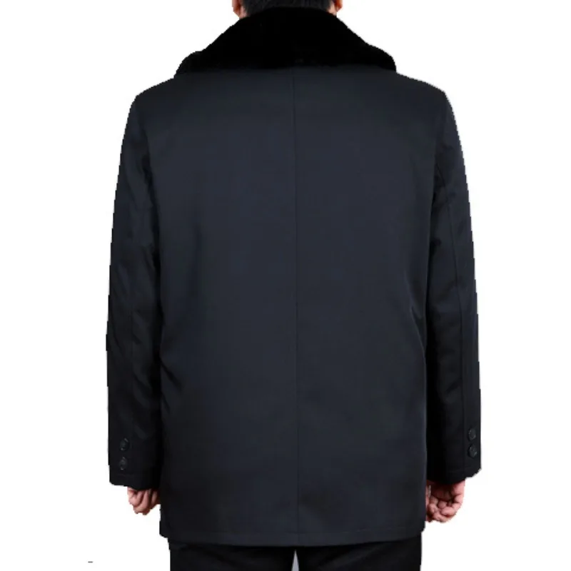 Thickened Cotton-padded Clothes Middle-aged Elderly People Men's Fathers Men's Winter Clothes Fathers Thickened Clothes Grandpas