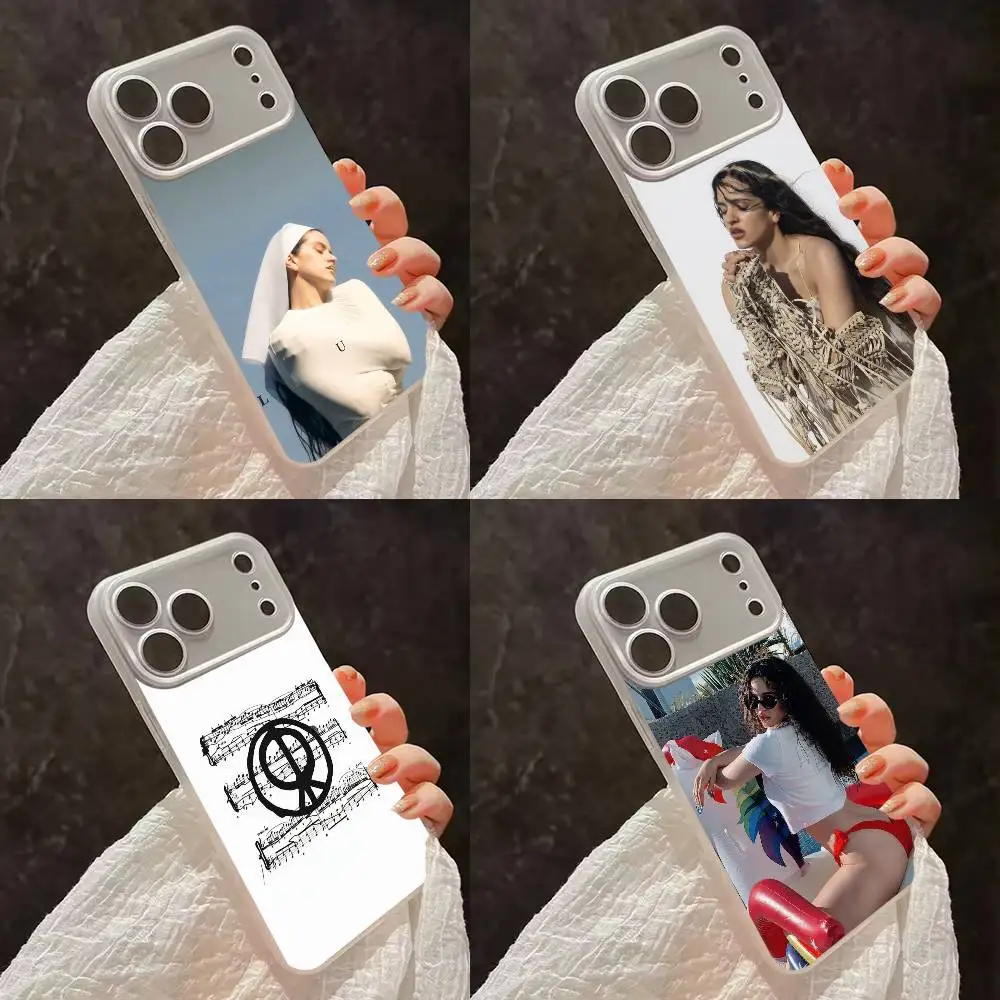 

R-ROSALIA LUX Berghain Phone Case For iPhone 17,16,15,14,13,12,11,Pro,Max,Plus,E,Air,Mini Wireless Charging Frosted Transparent