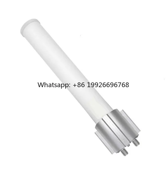 

2400-2500MHz Outdoor 2 Port 4G MIMO 2x2 Dual Band Omni Mimo Wifi Fiberglass Antenna 9 DBi with 2 X RP SMA-f Connector