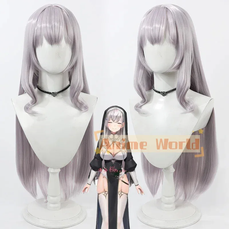 

Виртуальный YouTuber Hololive Shirogane Noel Sixth Костюм Косплей Парик