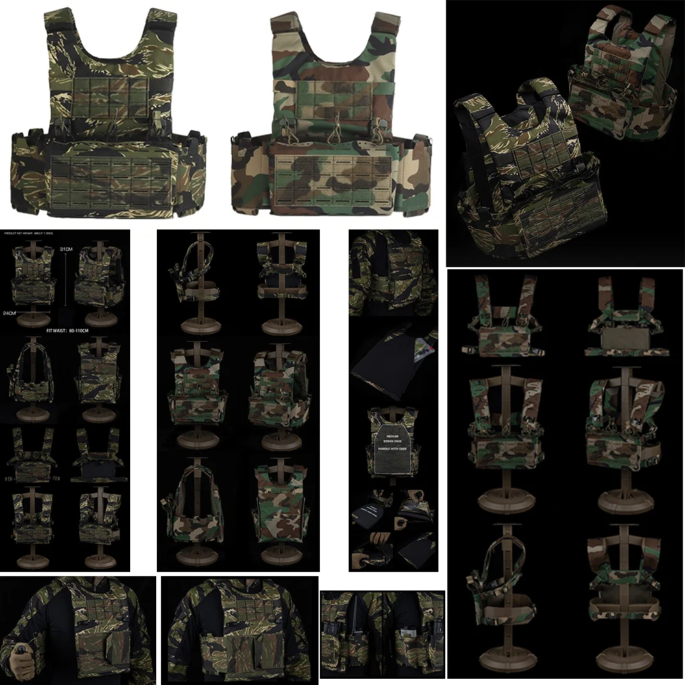 جديد LV-119 التكتيكية سترة لوحة الناقل MK5 الصدر تلاعب مجموعة خفيفة الوزن الإفراج السريع مول سترة مع الثلاثي مجلة الحقيبة دائم