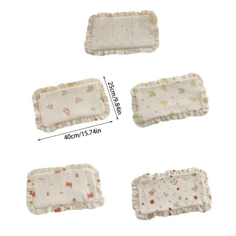 R66D وسادة أطفال لطيفة وآمنة وسادة أطفال ناعمة داعمة وسادة ناعمة قابلة للتنفس خفيفة الوزن مثالية لعربات الأطفال #6