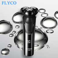 FLYCO New Men's Beard Trimmer High Power 360° No Dead Angle Professional Men's Electric Shaver Flexible Knife Mesh