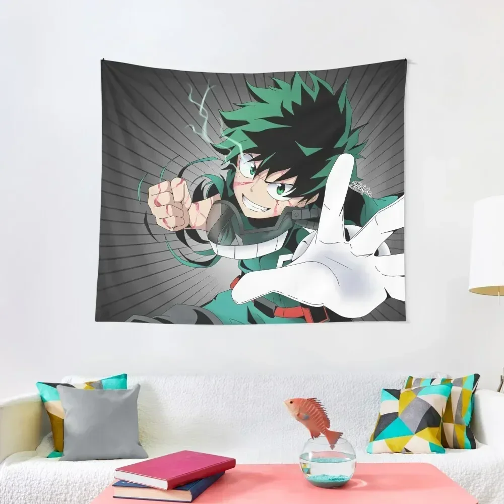 

Izuku Midoriya Tapestry Decor Home Room Design Wall Carpet Tapestry