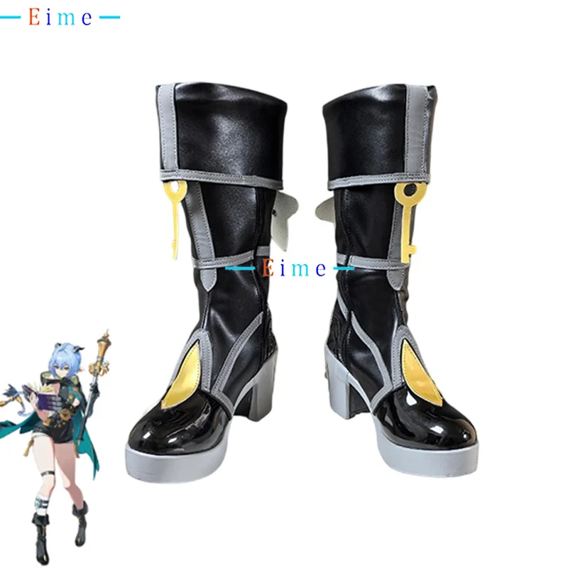 

Zenless Zone Zero Lucia Cosplay Shoes Anime Accessories Cosplay Props Halloween Carnival Boots PU Leather Shoes Custom Made