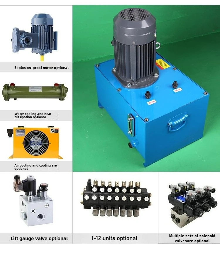 مجموعة نظام المحطة الهيدروليكية اليدوية اضغط على مضخة زيت محطة أدوات آلة الضغط الصغيرة