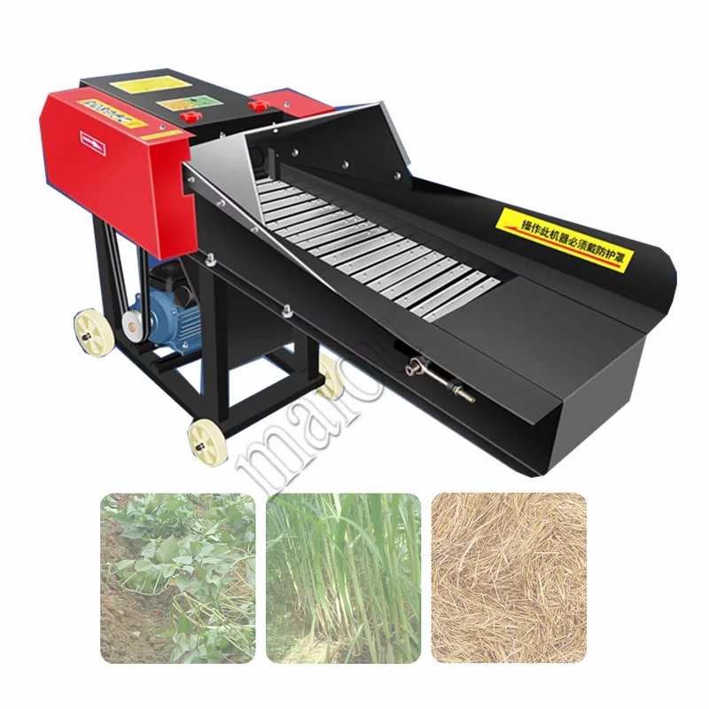 Feed Processing Machine Poultry Animal Feed Mixer Processing Machines Animal Chopper Hay Cutter