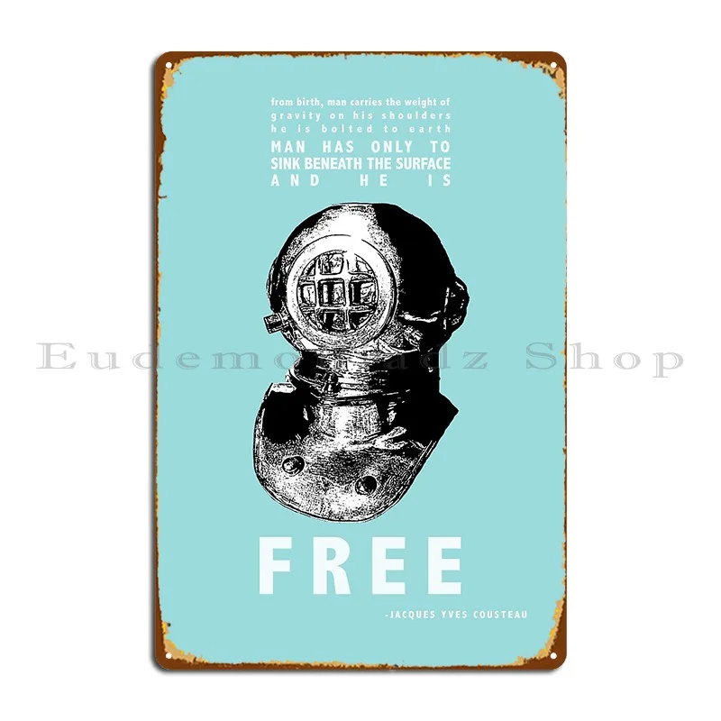 Sink Beneath The Surface Metal Plaque Poster Designs Kitchen Classic Wall Mural Funny Tin Sign Poster