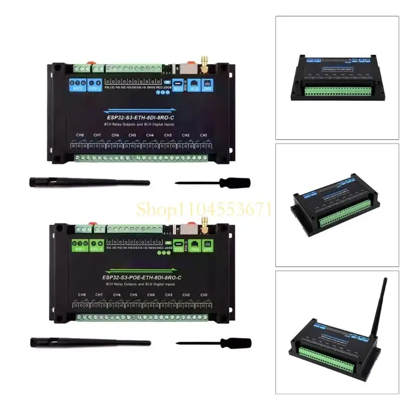 

Бестселлер 8-канальный модуль управления Промышленная простота установки Промышленная изоляция Защитный RS485