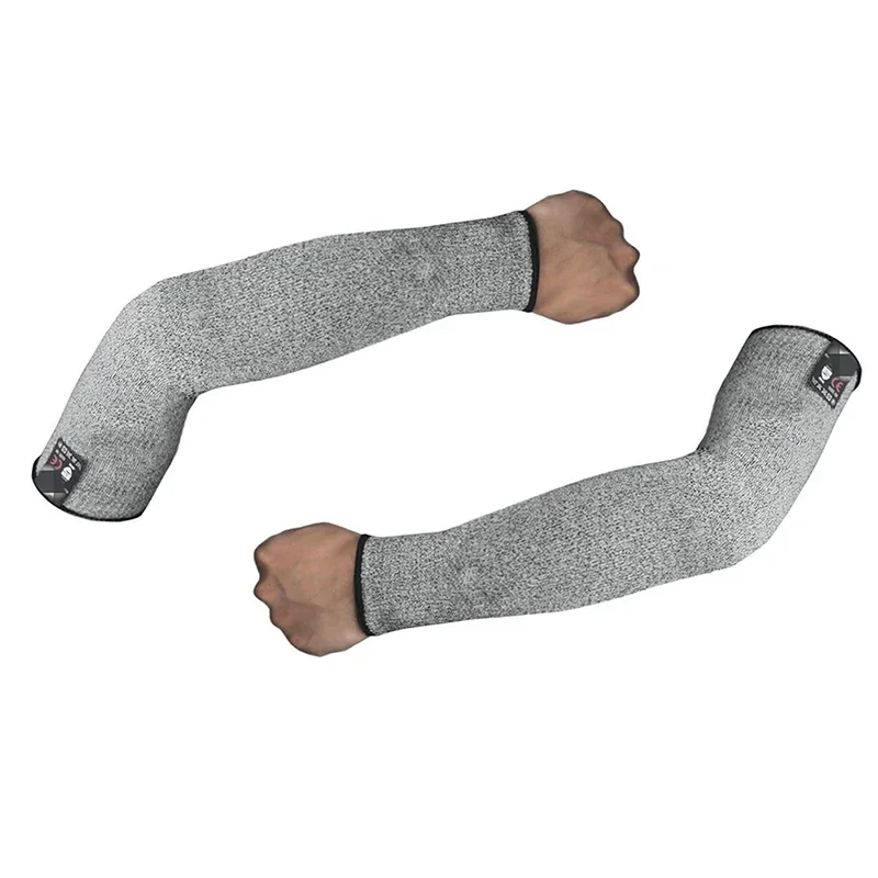 Hilo 1Pc Level 5 HPPE Safety Working Arm Wrist Cover Outdoor Anti-cutting and Anti-piercing Wrist Cover Woodworking Arm Cover