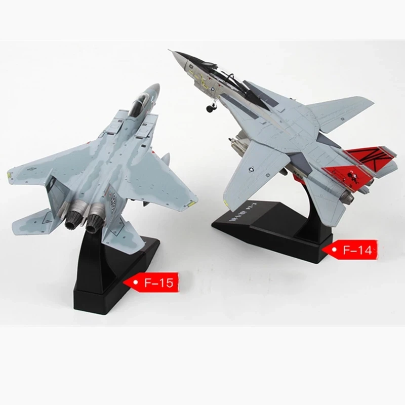 1/100 Scale US Grumman F-14 F14 Tomcat Bombcat Fighter Diecast Metal Airplane Plane Aircraft Model Collection Gift